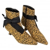 Botin antelina de tacón medio midi Buonarotti A-3440 VF
