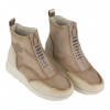 botin deportivo mujer con cremallera delantera - Amarpies AMD27098 