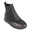 botin deportivo mujer con cremallera delantera - Amarpies AMD27098 