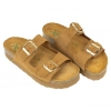 Sandalias 2 hebillas Mujer en piel - Autenti 11097