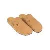 Zuecos de  piel serraje para hombre Autenti con piso bio de corcho - Autenti 355