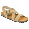 Sandalia Casual Piel Cruzada Hebilla con Tira Autenti 7446