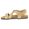 Sandalia Casual Piel Cruzada Hebilla con Tira Autenti 7446