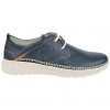 Zapatos Casuales de Piel Azul Marino para Hombre - Baerchi 1080