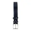 Cinturon Hombre de Piel con Brillo Doble Pespunte Blesrok 805