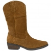 Bota Campera Media Caña Piel Mujer Tacón Medio Harper MAAT