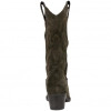 Bota Campera Piel Mujer Media Caña Tacón Ancho Innovation 6533302