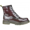 Botas Militares de Piel con Acabado Brillante - Hold 273G.016