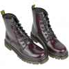 Botas Militares de Piel con Acabado Brillante - Hold 273G.016