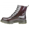 Botas Militares de Piel con Acabado Brillante - Hold 273G.016