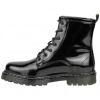 Botas Militares de Piel con Acabado Brillante - Hold 273G.016