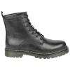Botas Militares de Piel con Pespunte Amarillo Planas para Mujer - Hold 273P.001