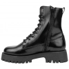 Bota Militar Piel Florentí Plataforma Cordón y Cremallera Innovation 3060