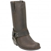 Bota Motera Piel Punta Cuadrada - Johnny Bulls 4829