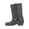 Bota Motera Piel Punta Cuadrada - Johnny Bulls 4829