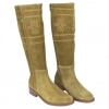 Botas Camperas Altas de Piel para Mujer de Dakota Bootss B12