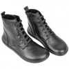 Botín Barefoot Mujer Piel Cordones y Cremallera Plano Vivant V-2753