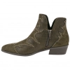 Botines Cowboy Tobilleros para Mujer con Tachuelas y Punta Fina - Corina M5792
