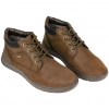 Botín Marrón Hombre Piel Membrana Water Repellent Plano ReNature RE PICUAL 02 by CHK10