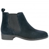 Botines Chelsea de Piel Serraje para Mujer con Tacón Bajo - Innovation 39244