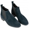 Botines Chelsea de Piel Serraje para Mujer con Tacón Bajo - Innovation 39244