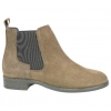 Botines Chelsea de Piel Serraje para Mujer con Tacón Bajo - Innovation 39244
