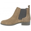 Botines Chelsea de Piel Serraje para Mujer con Tacón Bajo - Innovation 39244