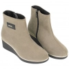 Botin Waterproof Marrón Licra Adaptable Plantilla Extraíble Cuña Media Doctor Cutillas 64841