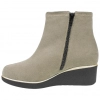 Botin Waterproof Marrón Licra Adaptable Plantilla Extraíble Cuña Media Doctor Cutillas 64841