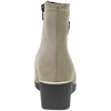 Botin Waterproof Marrón Licra Adaptable Plantilla Extraíble Cuña Media Doctor Cutillas 64841