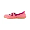 Merceditas de mujer Planas en piel con flor | Zapatos casuales