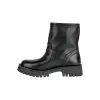 botas negras moteras mujer - Brans 14108 KE MN Talla 36