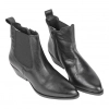 Botin Campero negro piel mujer - Bran´s 14162