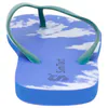 Chanclas de Goma Mujer Estampadas Piscina o Ducha Simtact 8066 