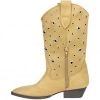 Botas Cowboy caladas mujer en antelina Corina M5001