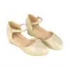 Alpargatas de Esparto con Cuña Baja y Pulsera para Mujer - Amarpies ACX26481