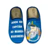 Pantuflas de Hombre de Invierno Abiertas Estampado Capitán Cuque 597