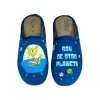 Zapatillas de Casa para Hombre Abiertas de Invierno con Estampado Ovni Cuque 513
