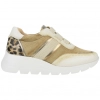 Zapatillas Urbanas Cuña Media Combinado Elásticos Amarpies AMD29417