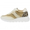 Zapatillas Urbanas Cuña Media Combinado Elásticos Amarpies AMD29417