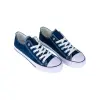Zapatilla Lona Puntera de Goma Mujer 7-A12F