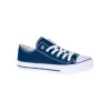 Zapatilla Lona Puntera de Goma Mujer 7-A12F