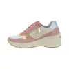 Deportivo Piel Cuña Plantilla Extraíble Tricolor Descanflex 80023