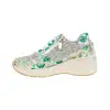 Deportivos Piel Cuña Multicolor Plantilla Extraíble Descanflex 80022