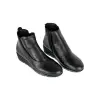 Botines de Piel en Negro con Cuña y Plantilla Extraíble - Doctor Cutillas 77216