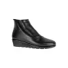 Botines de Piel en Negro con Cuña y Plantilla Extraíble - Doctor Cutillas 77216