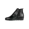 Botines de Piel en Negro con Cuña y Plantilla Extraíble - Doctor Cutillas 77216