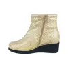Botines de Charol Con Cuña y Platilla Extraíble - Doctor Cutillas 64832 talla 36