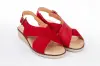 Sandalias Kaola Piel Serraje Cruzada Grabado Coco 205 Talla 36
