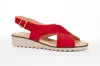 Sandalias Kaola Piel Serraje Cruzada Grabado Coco 205 Talla 36
